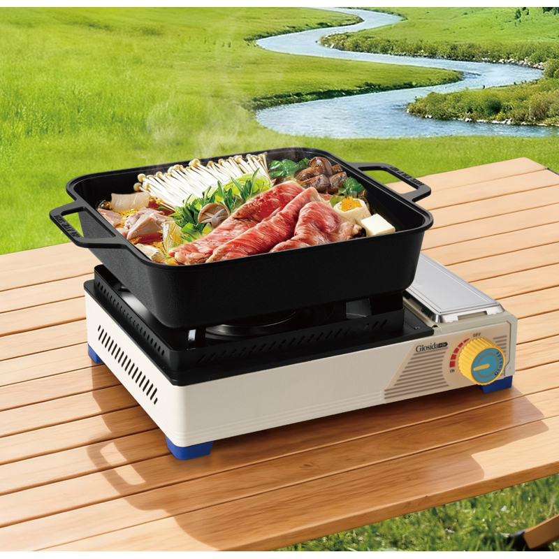 with Aluminum Pot
